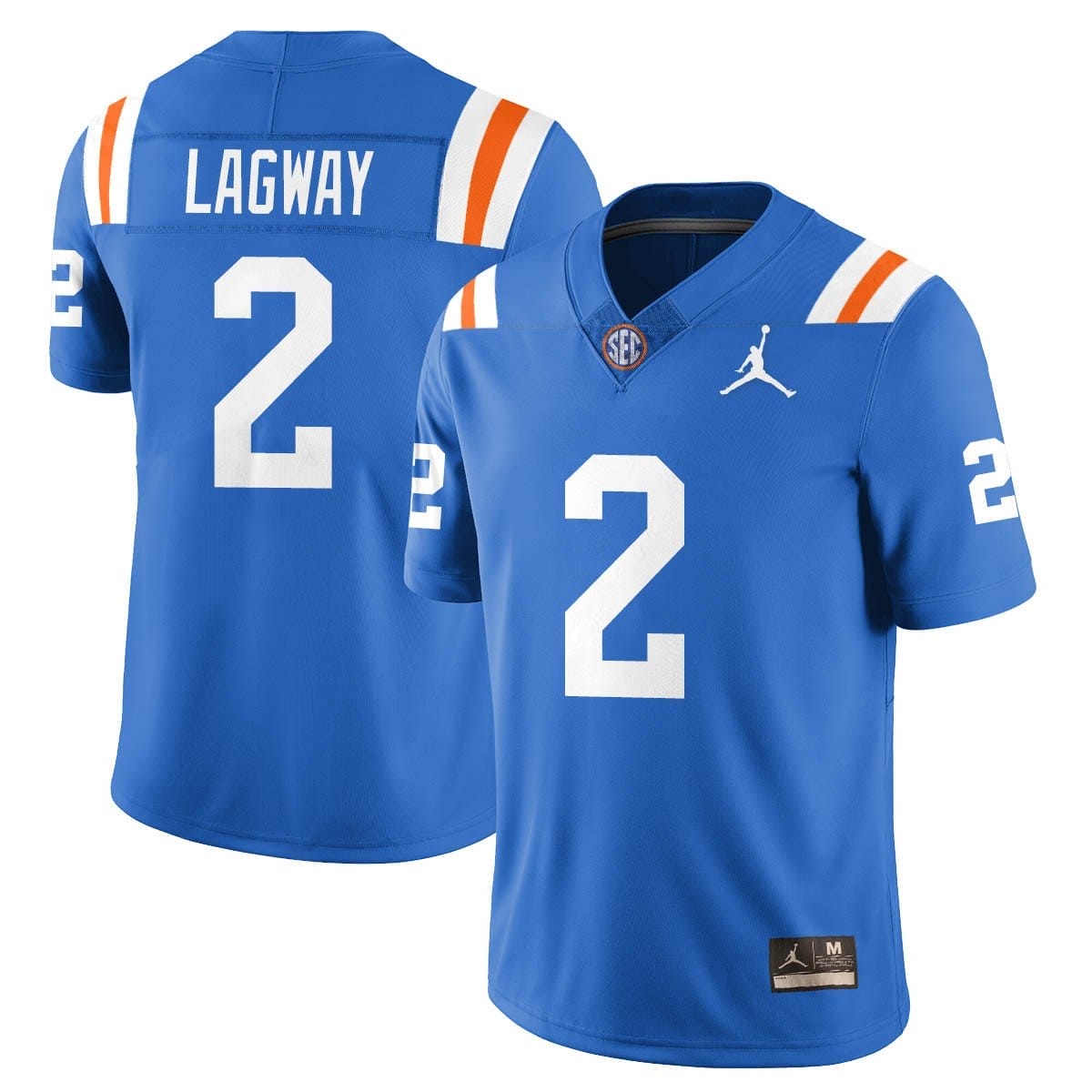 DJ Lagway Jersey #2 Florida Gators Bring Back 1960s Throwback Stitched - Image 2