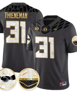 Dillon Thieneman Jersey #31 Oregon Ducks 2025 Shoe Duck Stitched