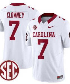 Alternative view of Jadeveon Clowney Jersey #7 Carolina 1980 Throwback Rebrand 2026