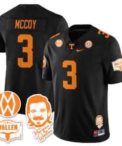 Jermod McCoy Jersey #3 Tennessee Vols Morgan Wallen 2025 Stitched