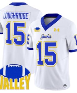 Alternative view of Julius Loughridge Jersey #15 South Dakota State Jackrabbits 2025