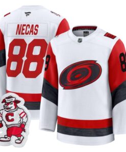 Alternative view of Martin Necas Jersey #88 Carolina Hurricanes 2025 - 26 Premium Stitched