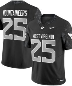 Mountaineers Jersey #25 West Virginia Mountaineers 2025 Limited Stitched