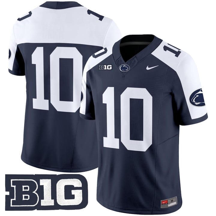 Nicholas Singleton Jersey #10 No Name Penn State Nittany Lions 2025 - Image 3