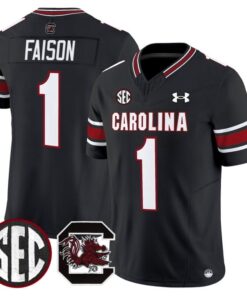 Rahsul Faison Jersey #1 South Carolina Gamecocks 2025 Stitched
