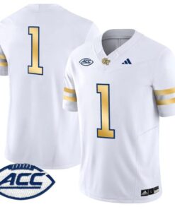 Team Jersey #1 Georgia Tech Yellow Jackets 2025 Limited Stitched