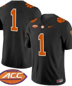 Team Jersey #1 Clemson Tigers 2025 Vapor Limited Stitched