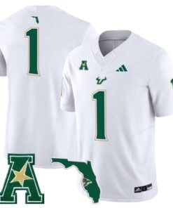 Alternative view of Team Jersey #1 South Florida Bulls 2025 Vapor Limited Stitched