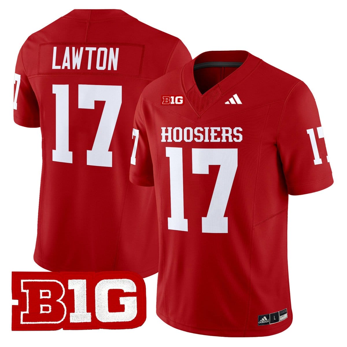 Ty Son Lawton Jersey #17 Indiana Hoosiers 2025 Limited Stitched - Image 5