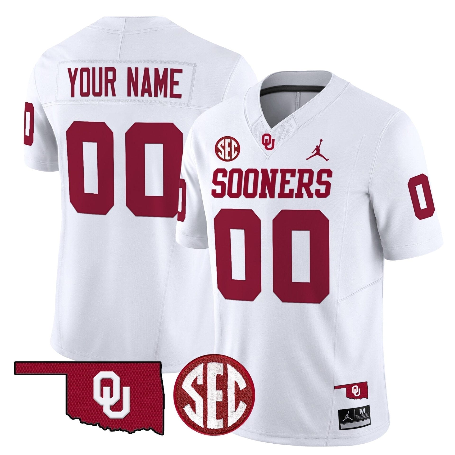 Custom Oklahoma Sooners Jersey Name, Number 2025 Vapor Limited Stitched All Colors - Image 5