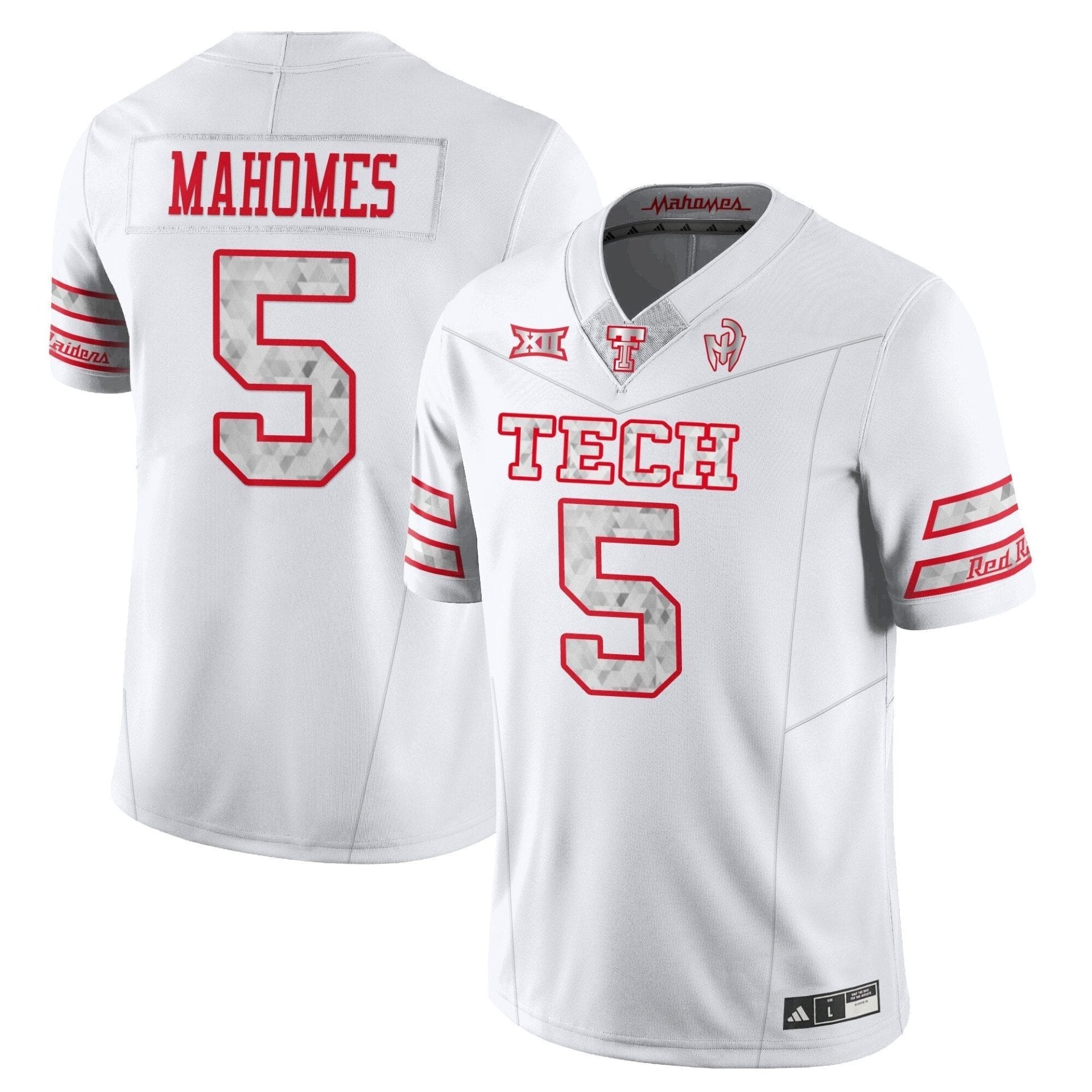 Texas Tech Football “GalvanICED” Jersey - All Stitched - Image 5