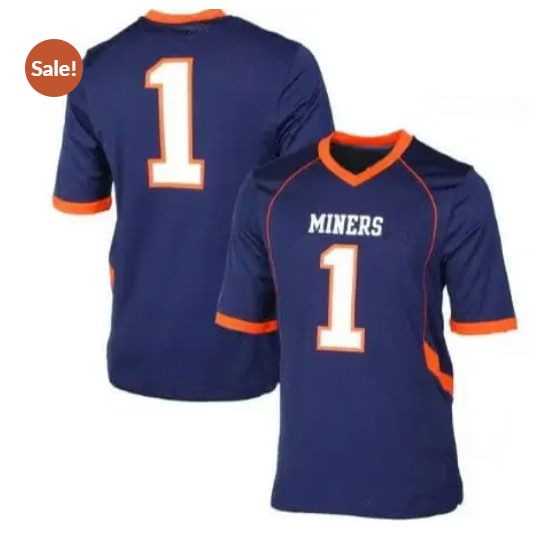 Custom UTEP Miners Jersey