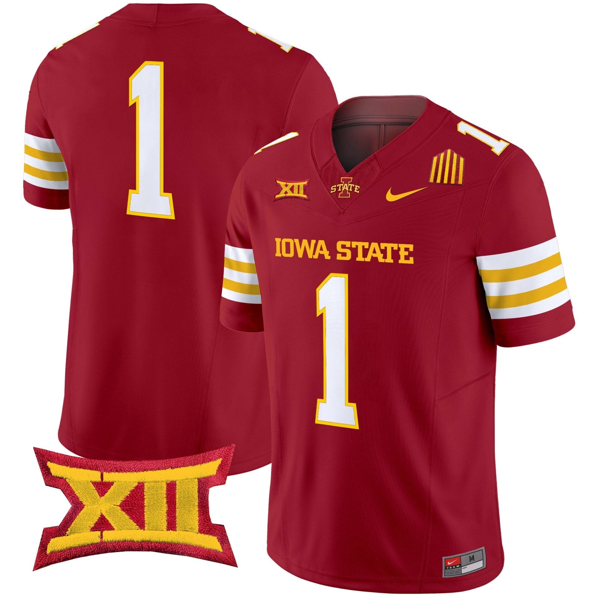 Men's Iowa State Cyclones 2025 Vapor Limited Jersey - All Stitched - Image 13