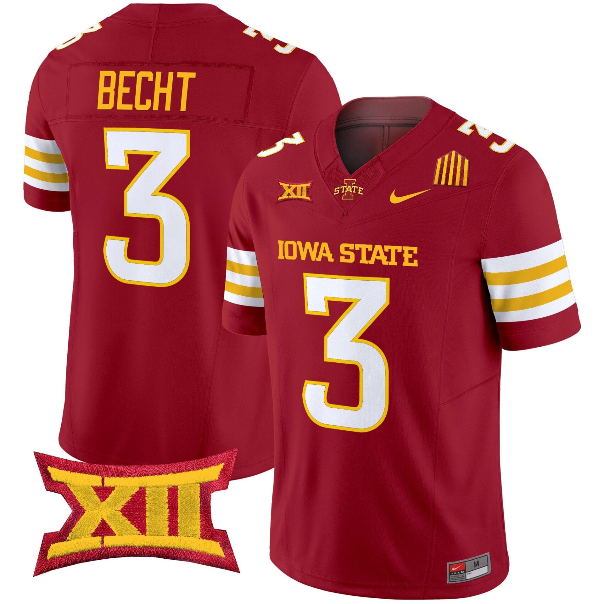 Men's Iowa State Cyclones 2025 Vapor Limited Jersey - All Stitched - Image 3