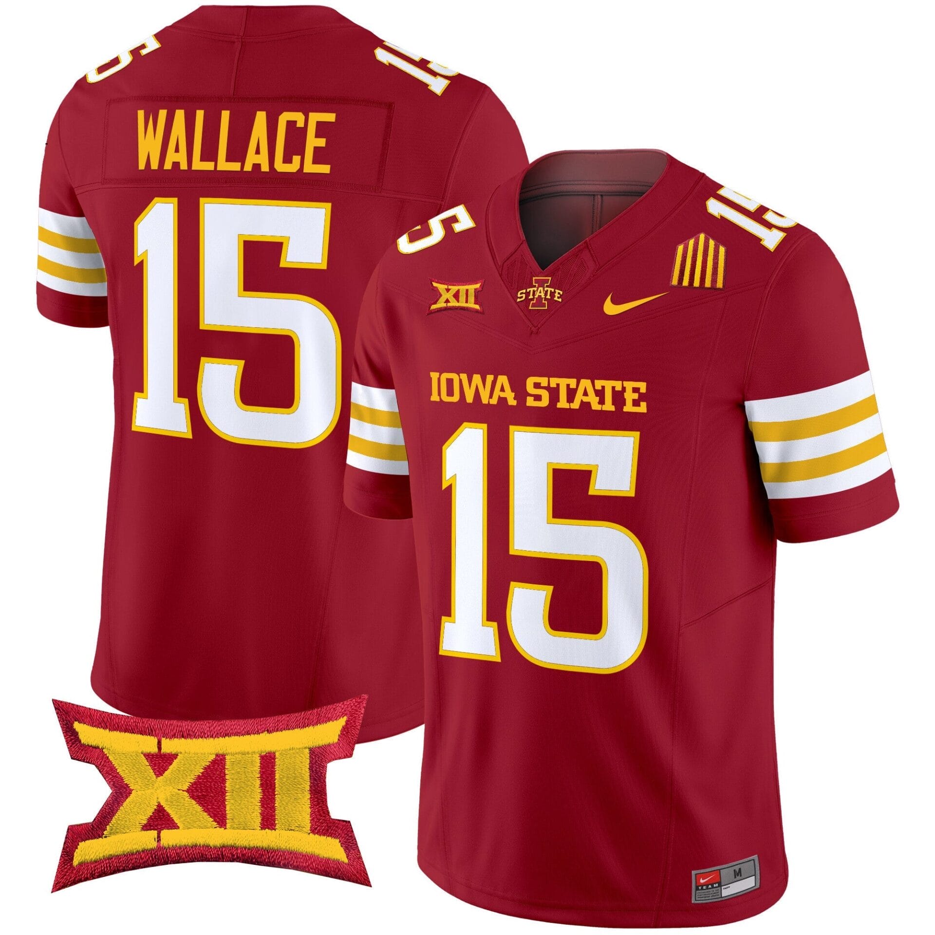 Men's Iowa State Cyclones 2025 Vapor Limited Jersey - All Stitched - Image 8