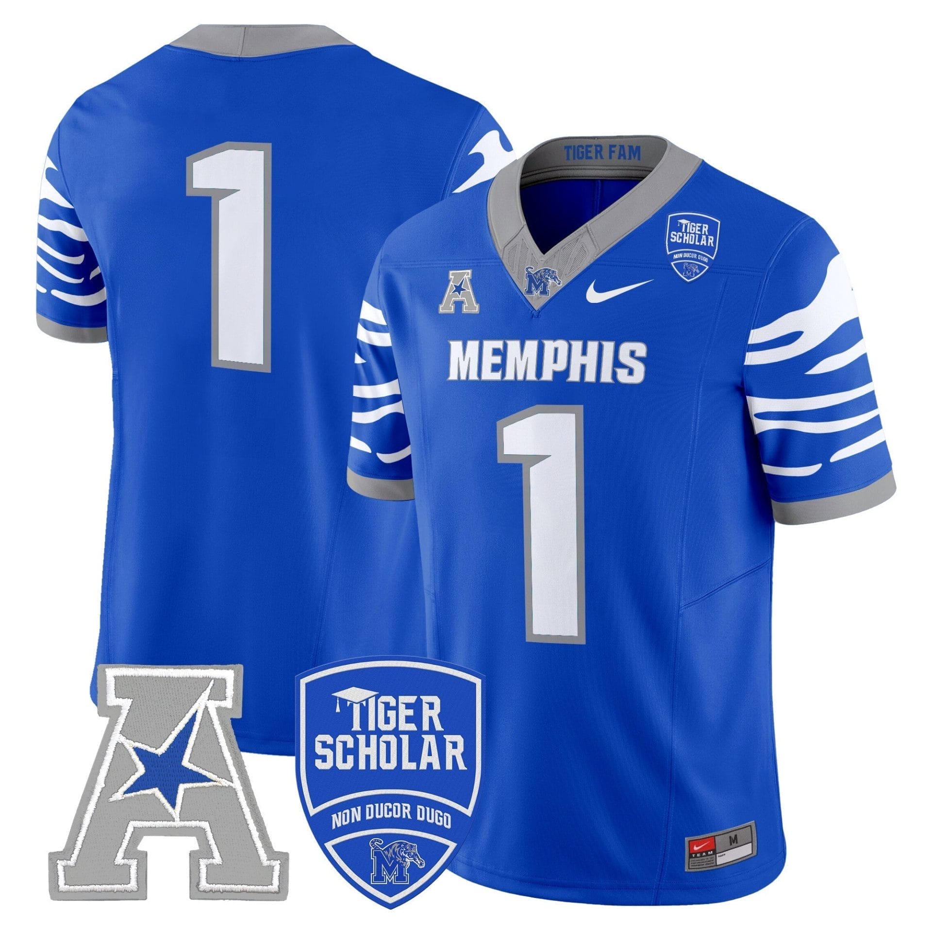 Memphis Tigers 2025 Vapor Limited Jersey - All Stitched - Image 27