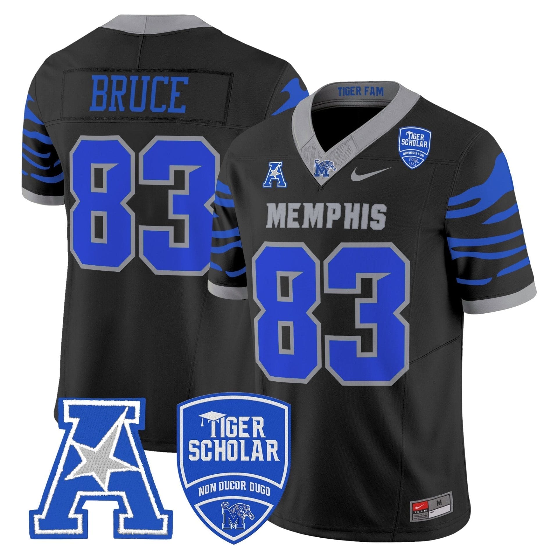 Memphis Tigers 2025 Vapor Limited Jersey - All Stitched - Image 34