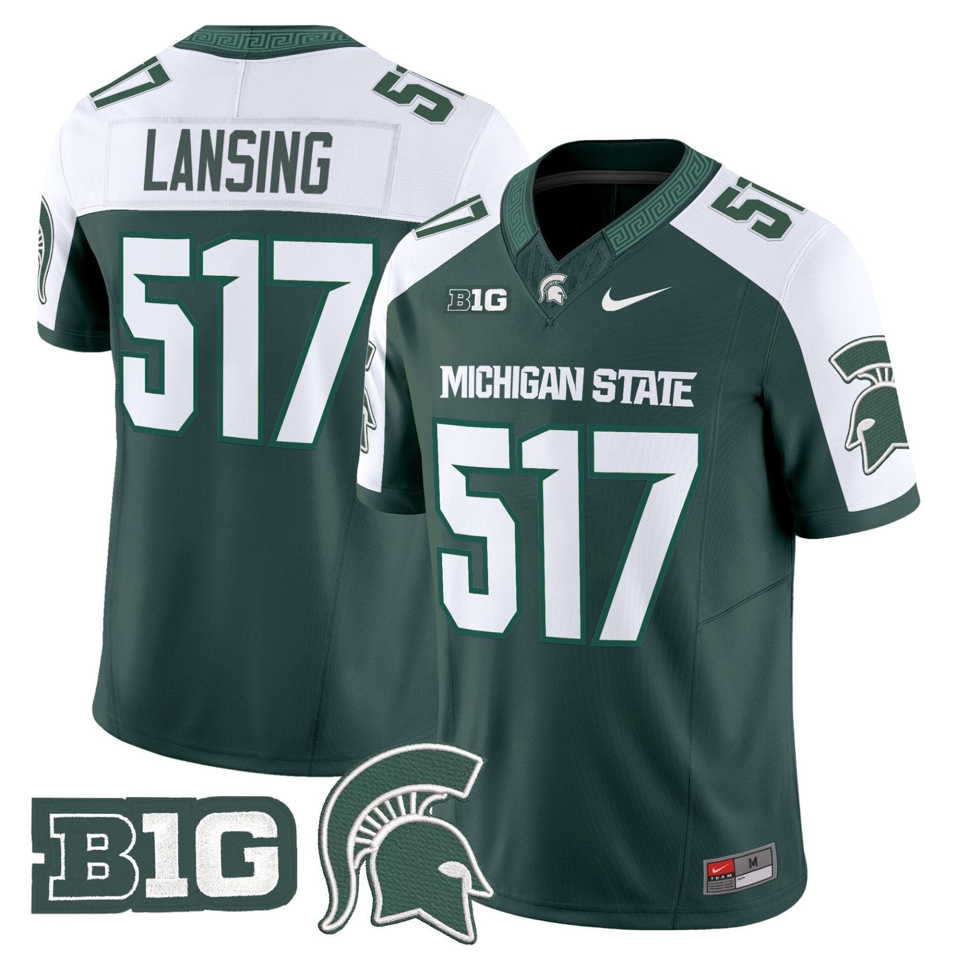 Men's Michigan State Spartans 2025 Vapor Limited Jersey - All Stitched - Image 34
