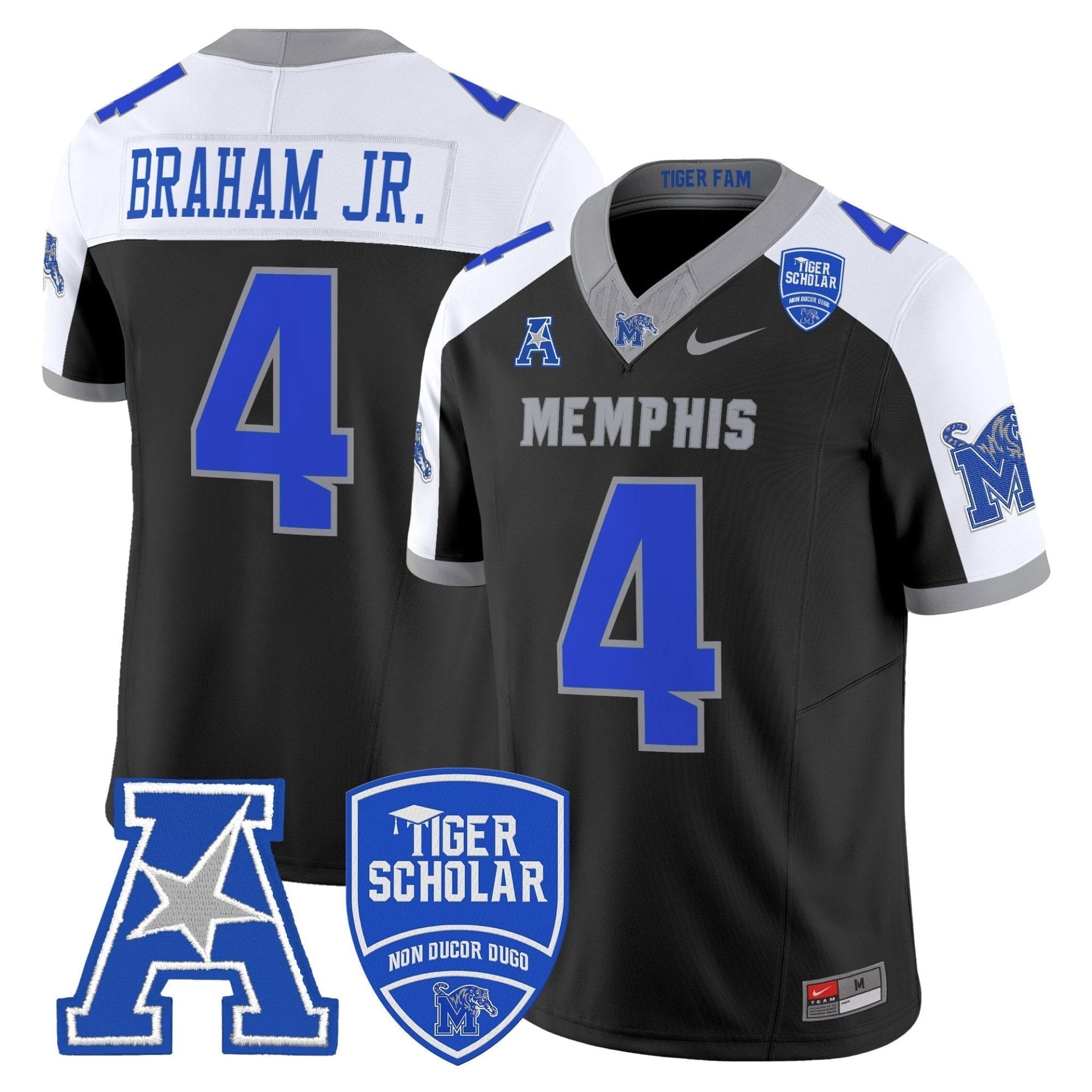 Memphis Tigers 2025 Vapor Limited Jersey - All Stitched - Image 13