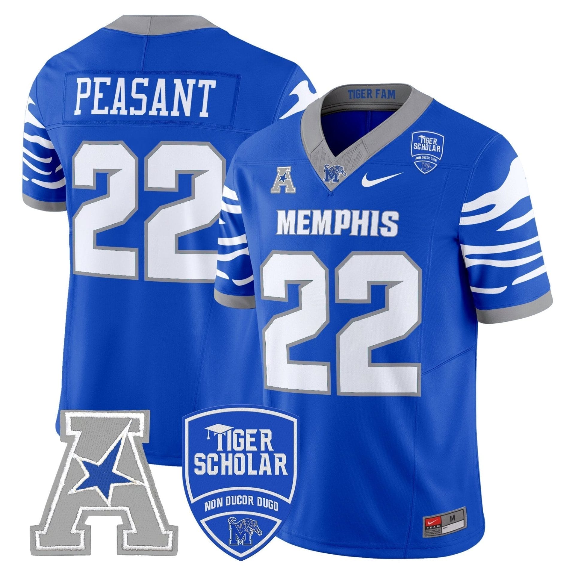 Memphis Tigers 2025 Vapor Limited Jersey - All Stitched - Image 23