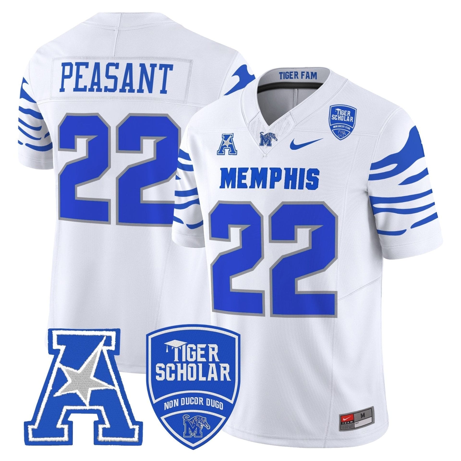 Memphis Tigers 2025 Vapor Limited Jersey - All Stitched - Image 41