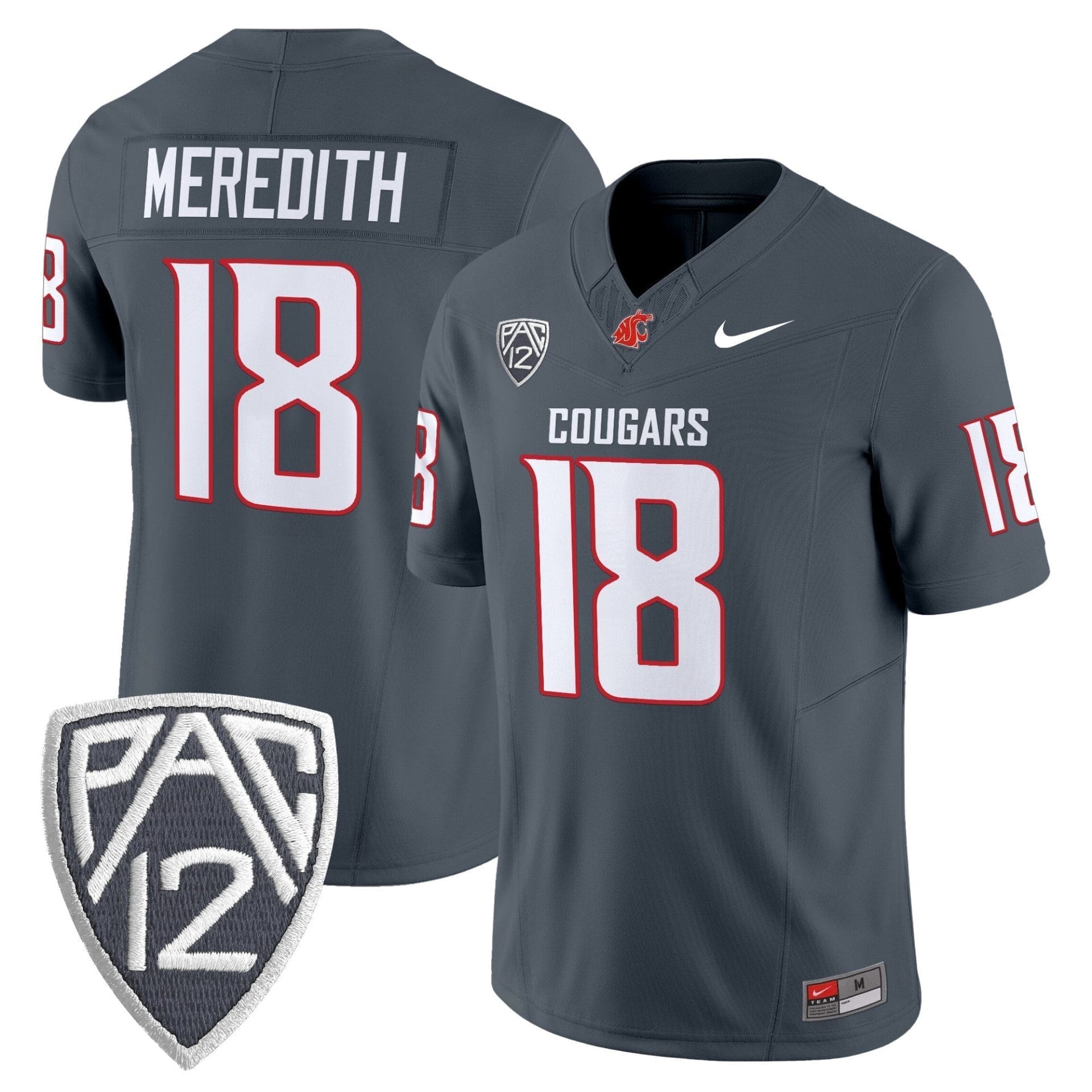 Washington State Cougars 2025 Vapor Limited Jersey V2 - All Stitched - Image 9