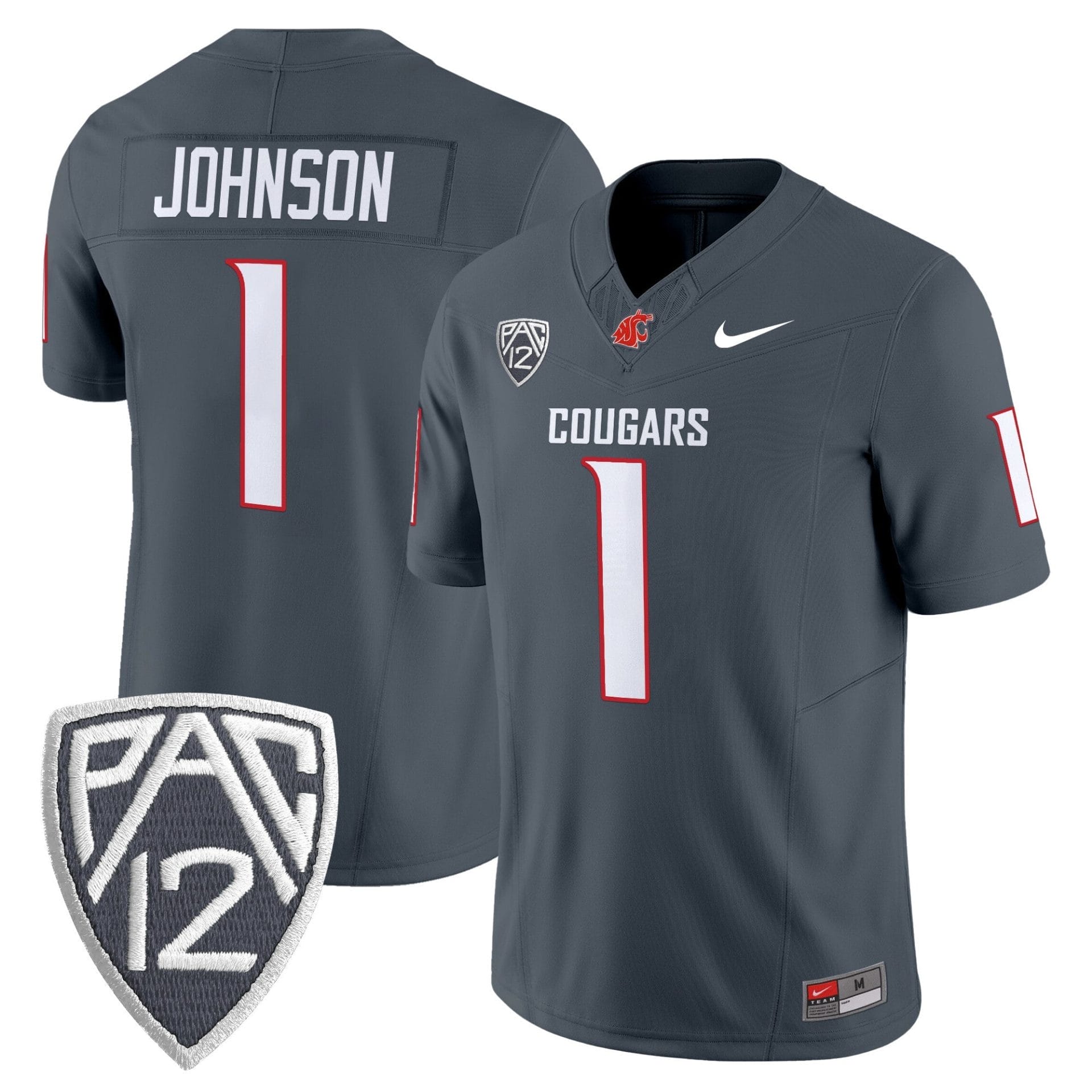 Washington State Cougars 2025 Vapor Limited Jersey V2 - All Stitched - Image 8