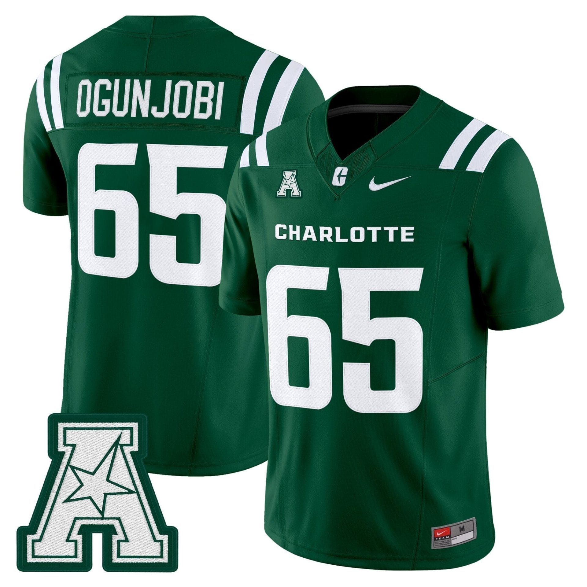 Men's Charlotte 49ers 2025 Vapor Limited Jersey - All Stitched - Image 39