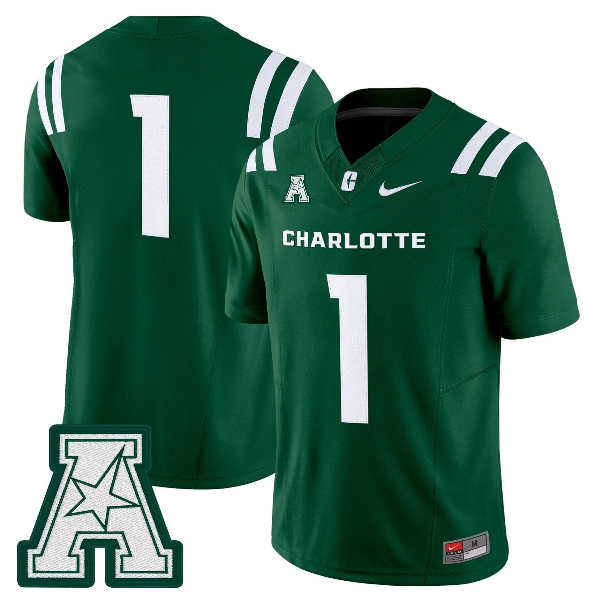 Men's Charlotte 49ers 2025 Vapor Limited Jersey - All Stitched - Image 12