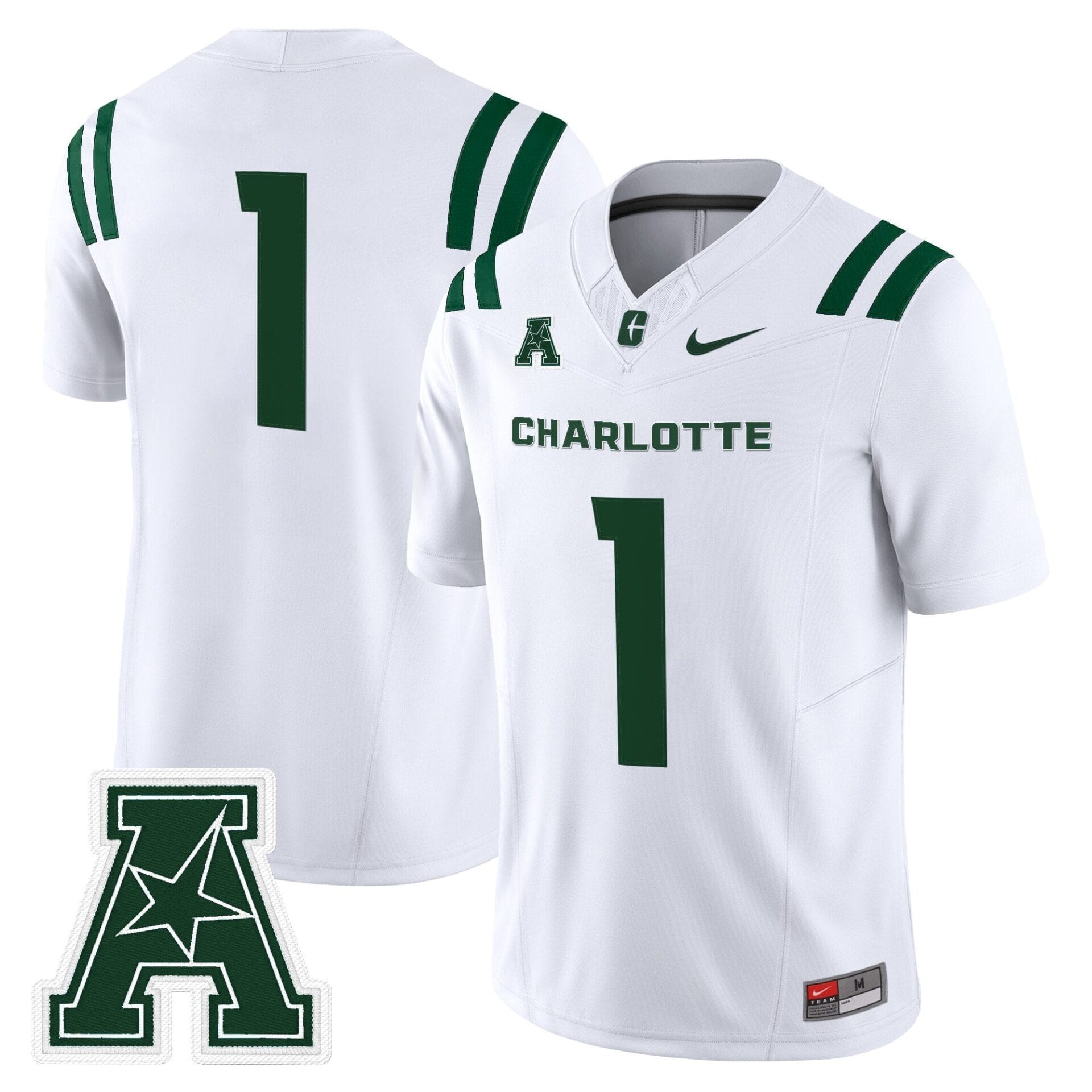 Men's Charlotte 49ers 2025 Vapor Limited Jersey - All Stitched - Image 13