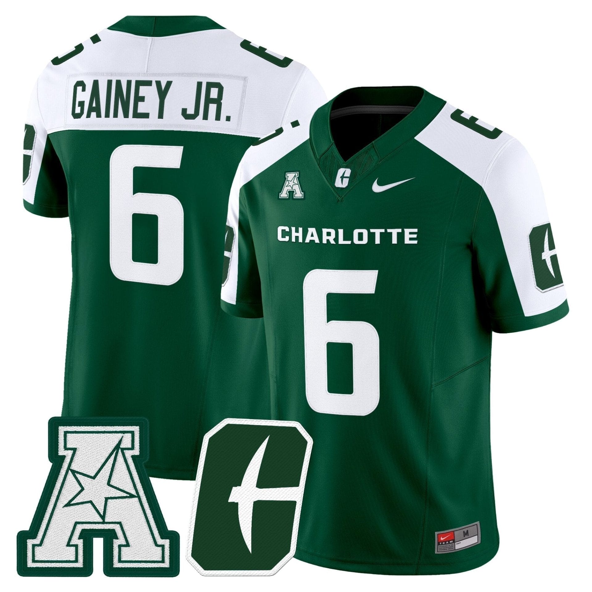Men's Charlotte 49ers 2025 Vapor Limited Jersey - All Stitched - Image 9