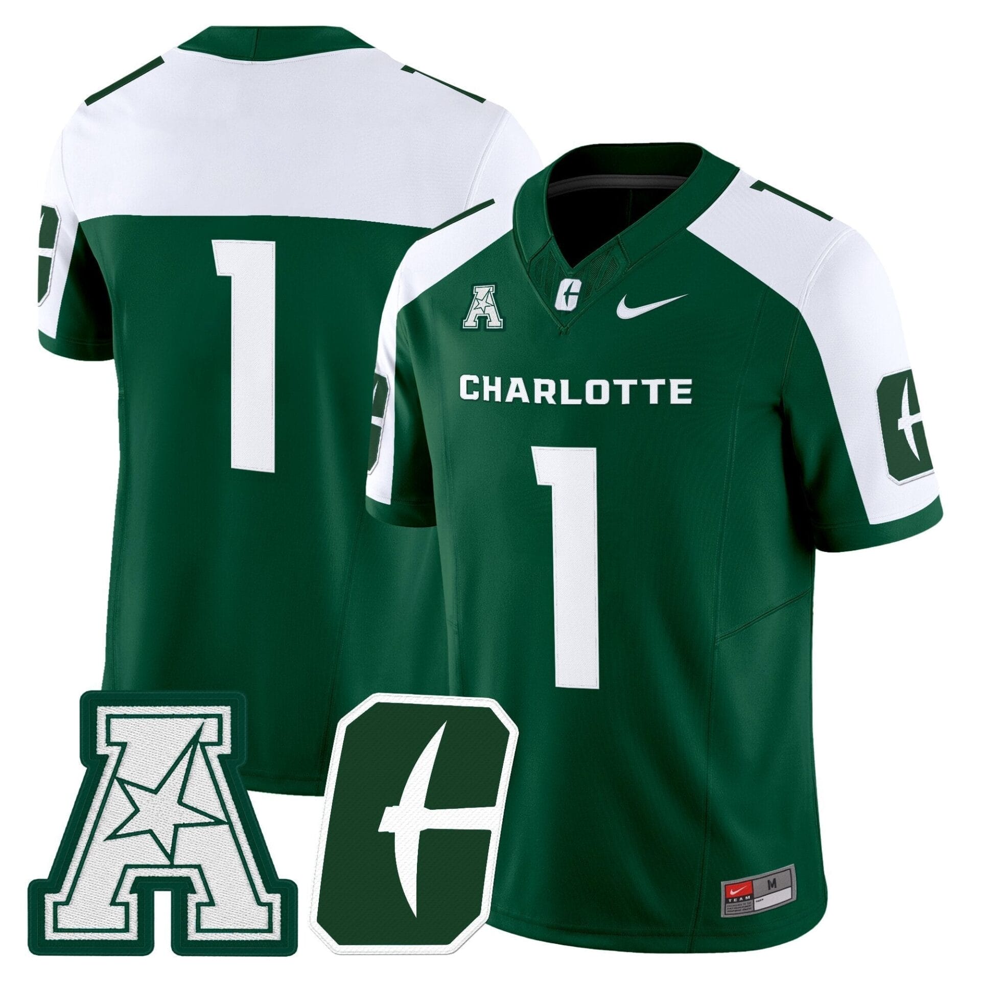 Men's Charlotte 49ers 2025 Vapor Limited Jersey - All Stitched - Image 24