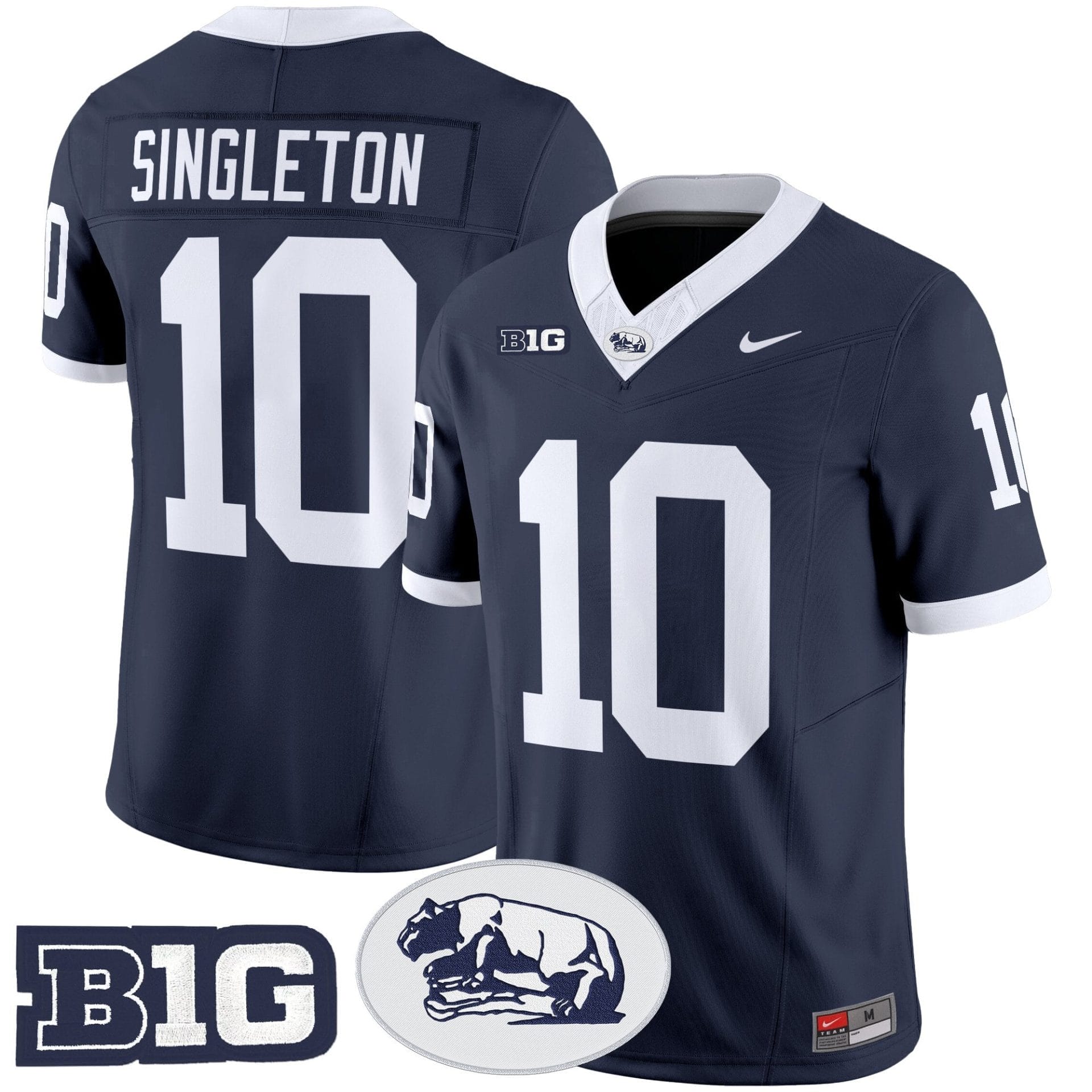Men's Penn State Nittany Lions Throwback Vapor Limited Jersey - All Stitched - Image 4