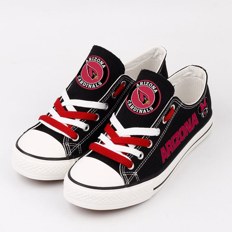Arizona Cardinals Low Top Canvas Sport Sneakers Shoes For Men Women Fans - Image 3