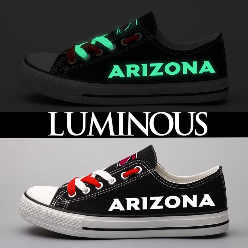 Arizona Cardinals Low Top Canvas Sport Sneakers Shoes For Men Women Fans - Image 6