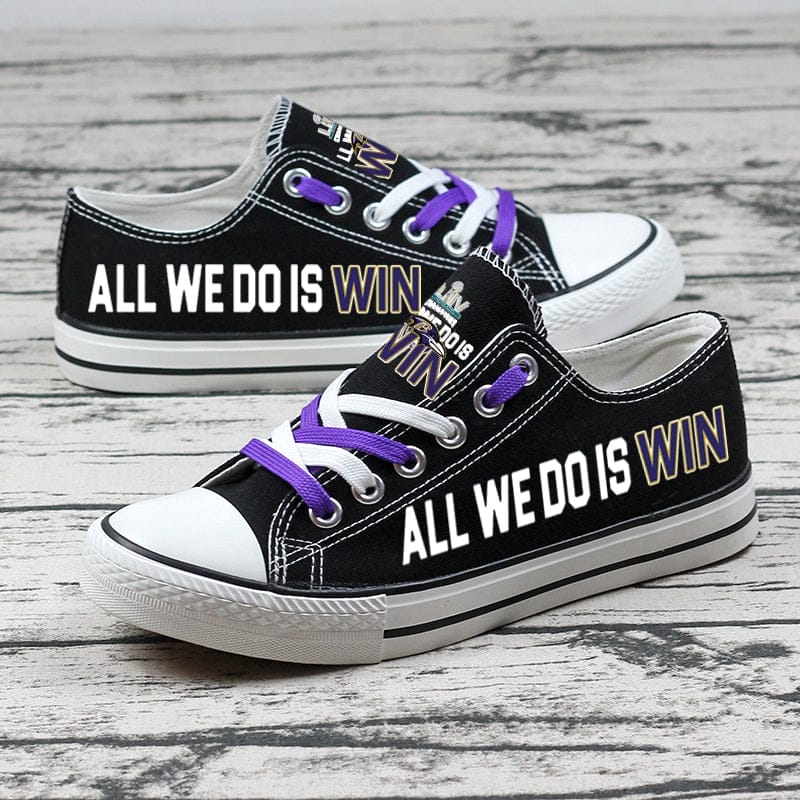 Baltimore Ravens Sport Sneakers Shoes For Men Women Fans