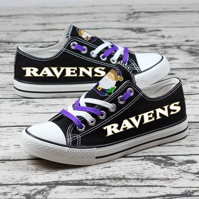 Baltimore Ravens Sport Sneakers Shoes For Men Women Fans - Image 5