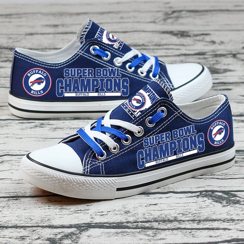 Buffalo Bills Sport Sneakers Shoes For Men Women Fans - Image 4
