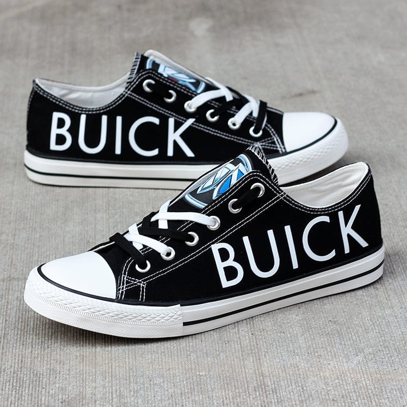 Buick Canvas Sneakers Shoes For Men Women Fans