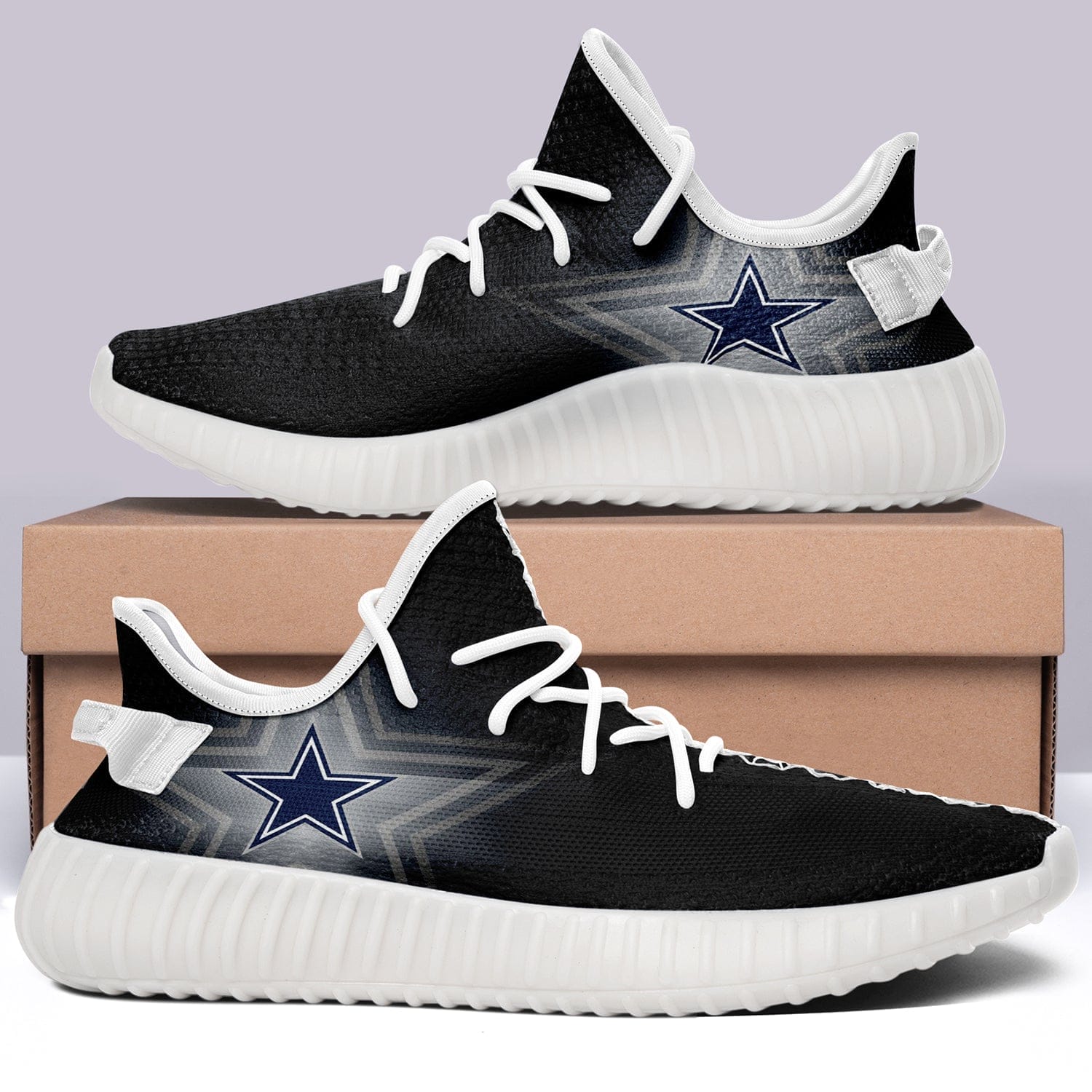 Dallas Cowboys NFL 350v Yeezy Sneakers For Men Women Fans - Image 5