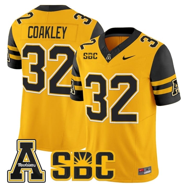 Dexter Coakley Jersey #32 App State Mountaineers 2025 Vapor Limited Stitched - Image 3
