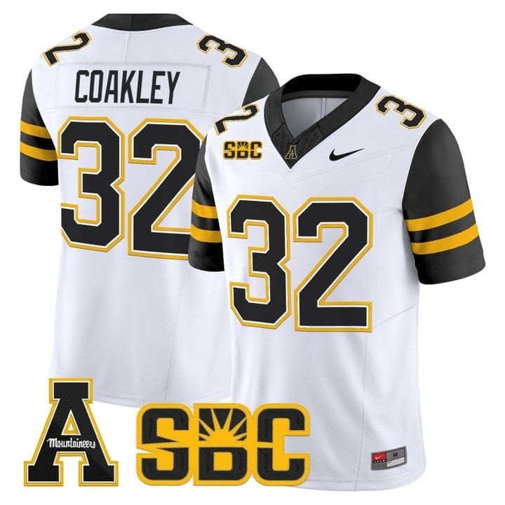 Dexter Coakley Jersey #32 App State Mountaineers 2025 Vapor Limited Stitched - Image 4