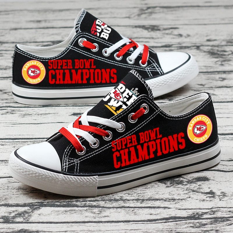 Kansas City Chiefs Sport Sneakers Shoes For Men Women Fans