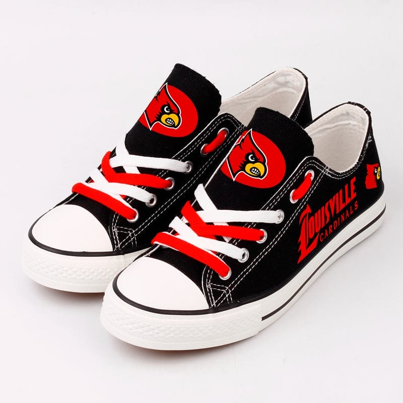 Louisville Cardinals Sport Sneakers Shoes For Men Women Fans