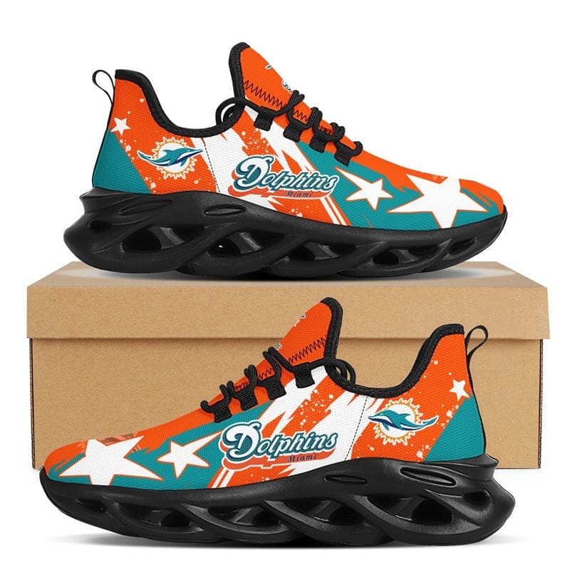 Miami Dolphins Sneakers Shoes Elevate Your Every Step - Image 5