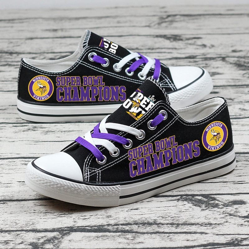 Minnesota Vikings Sport Sneakers Shoes For Men Women Fans