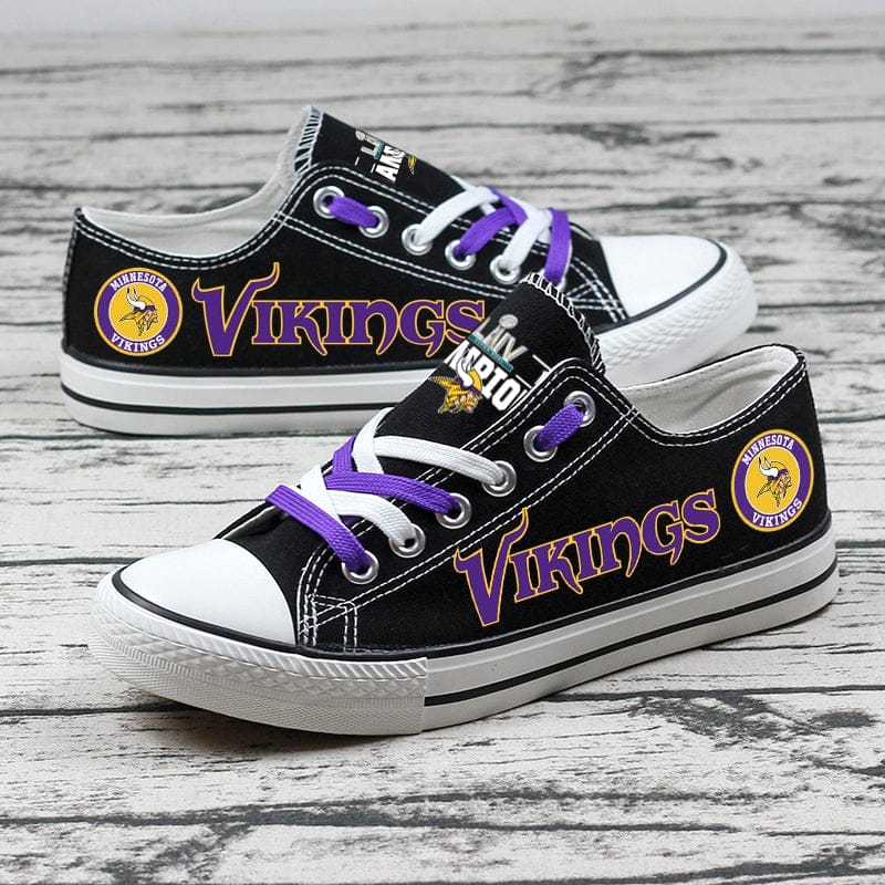 Minnesota Vikings Sport Sneakers Shoes For Men Women Fans - Image 3