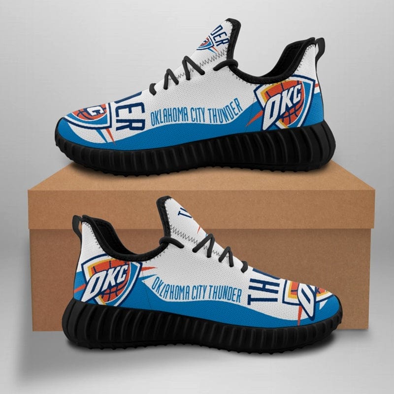 Oklahoma City Thunder NBA V1 Sneaker Shoes Hot Team For Men Women Fans