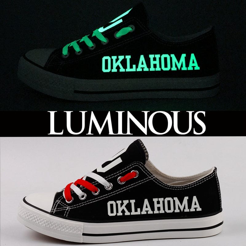 Oklahoma Sooners Sport Sneakers Shoes For Men Women Fans - Image 2