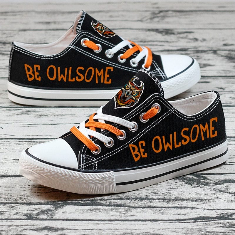 Owl Canvas Sneakers Shoes For Men Women Fans - Image 5